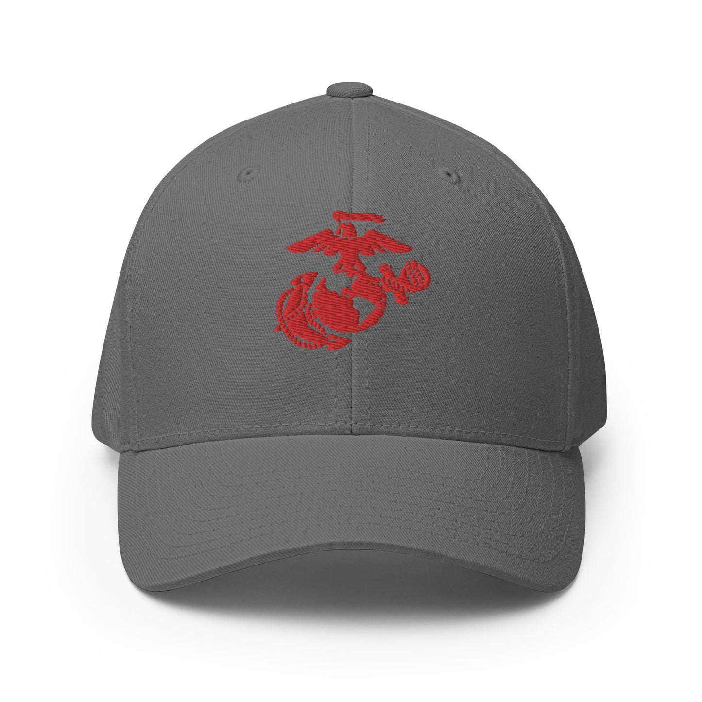 Marine Red logo Structured Twill Cap