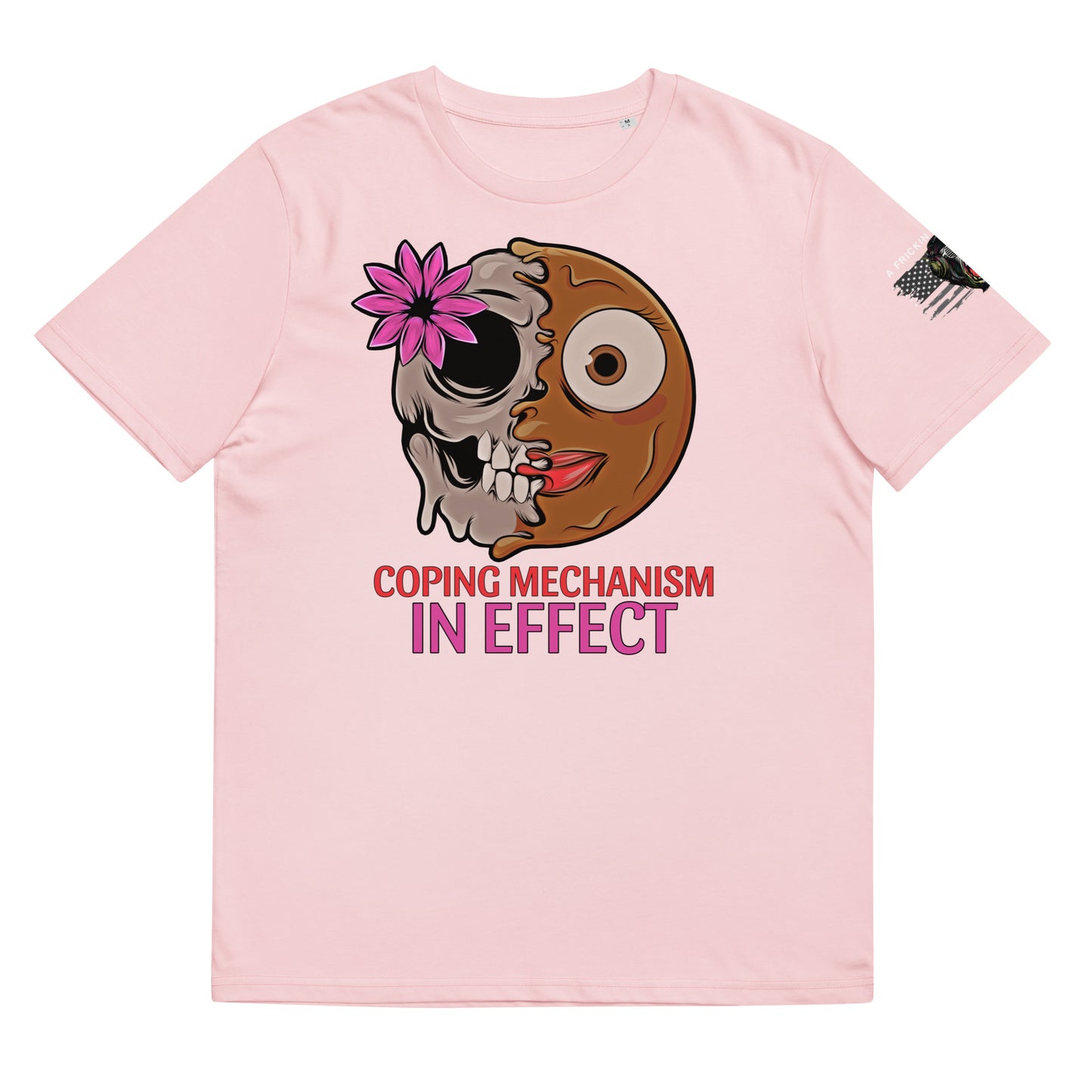 Coping Mechanism in Effect One Unisex organic cotton t-shirt