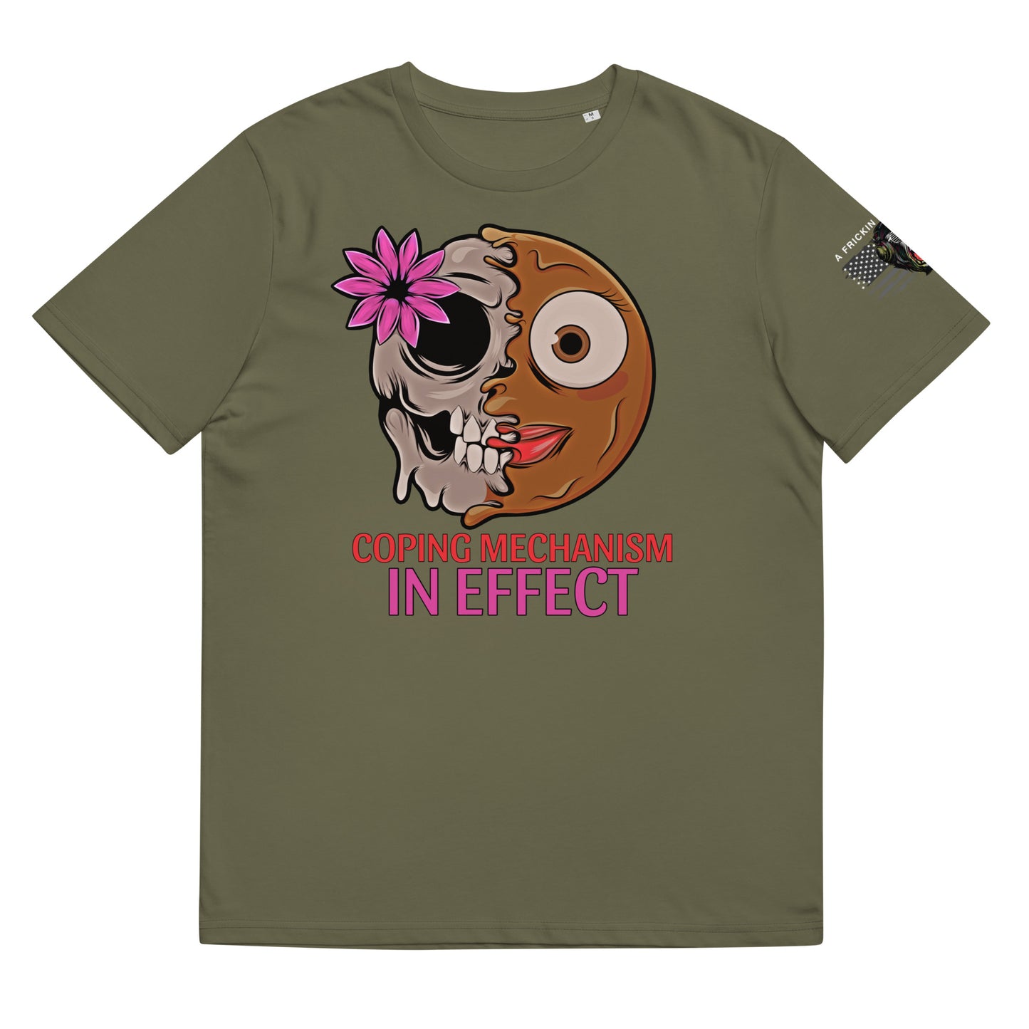 Coping Mechanism in Effect One Unisex organic cotton t-shirt